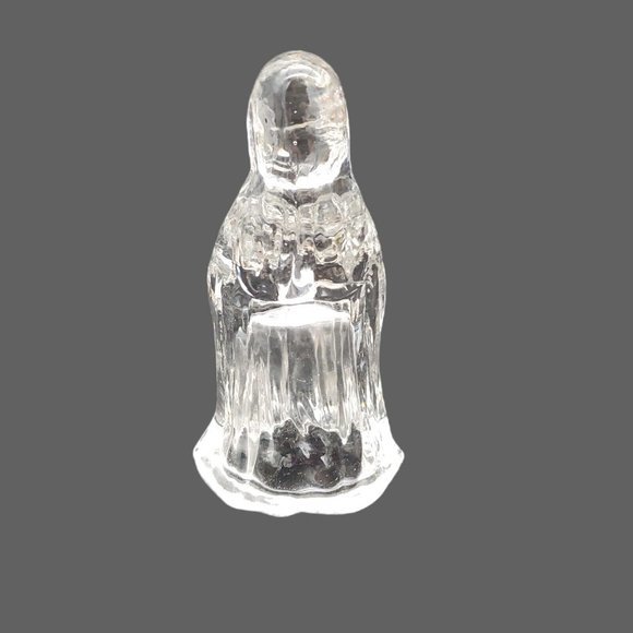 Vtg Christmas On Main Street‎ Nativity Mother Mary Glass Figurine Replacement - Picture 7 of 7